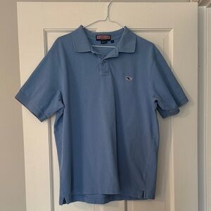 Vineyard Vines Men's Light Blue Polo Shirt